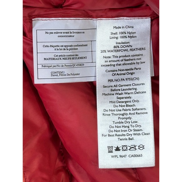 Eddie Bauer Women's Large Down Vest Puffer Packable Outdoor Skiing Snowboarding - Picture 6 of 8